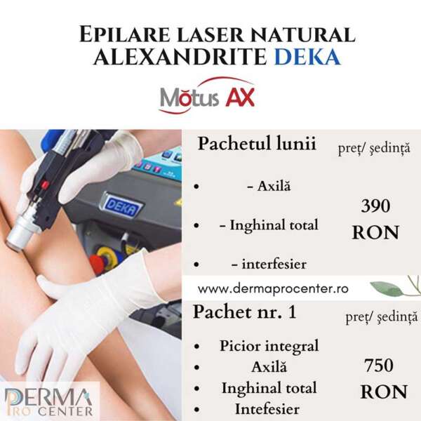 Pachete epilare laser DEKA
