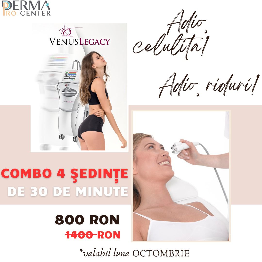 Rejuvenarea facială cu Venus Legacy: cum funcționează, pentru cine