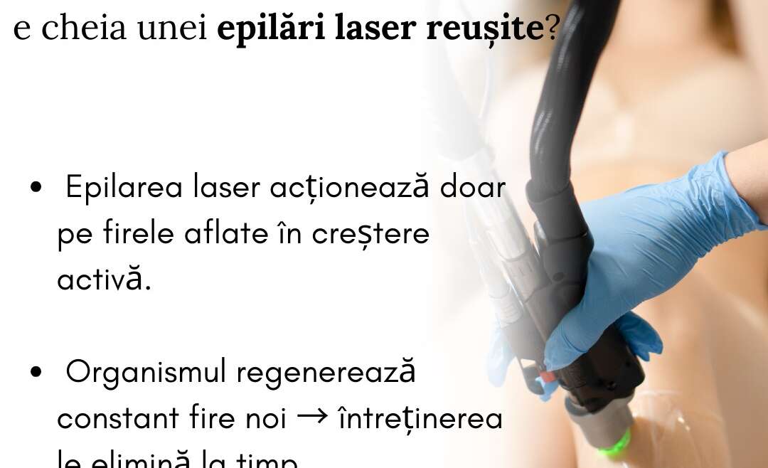 De ce este importantă întreținerea în epilarea laser?