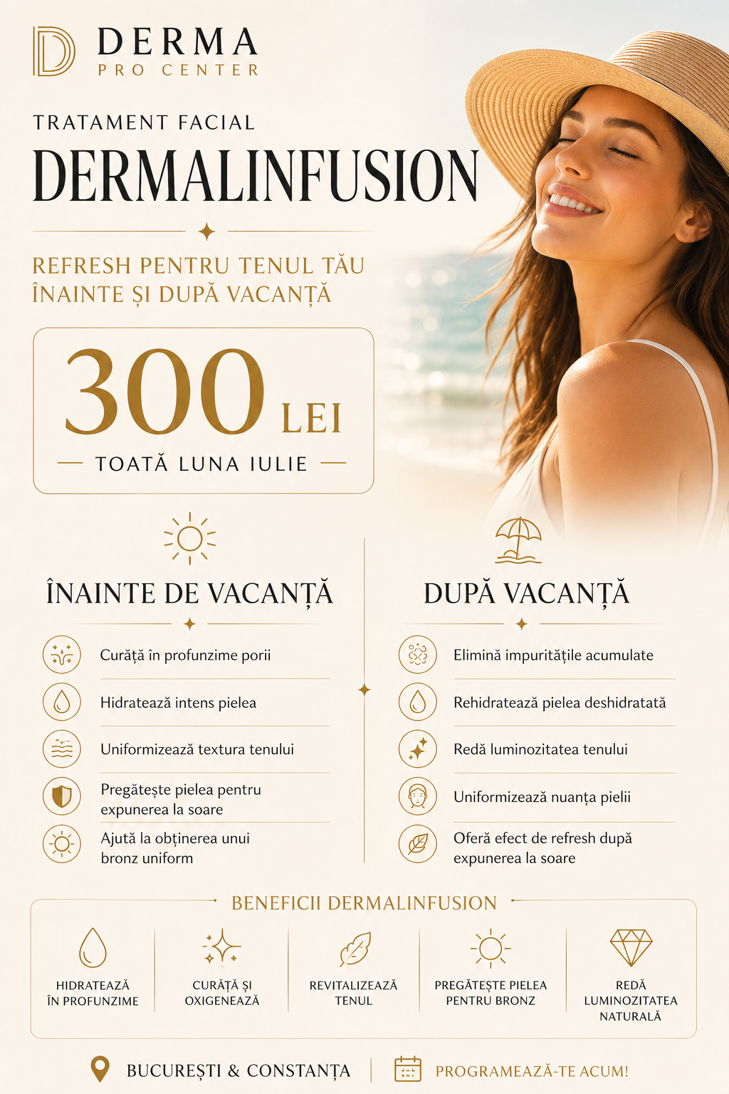 tratament facial de curatare si hidratare