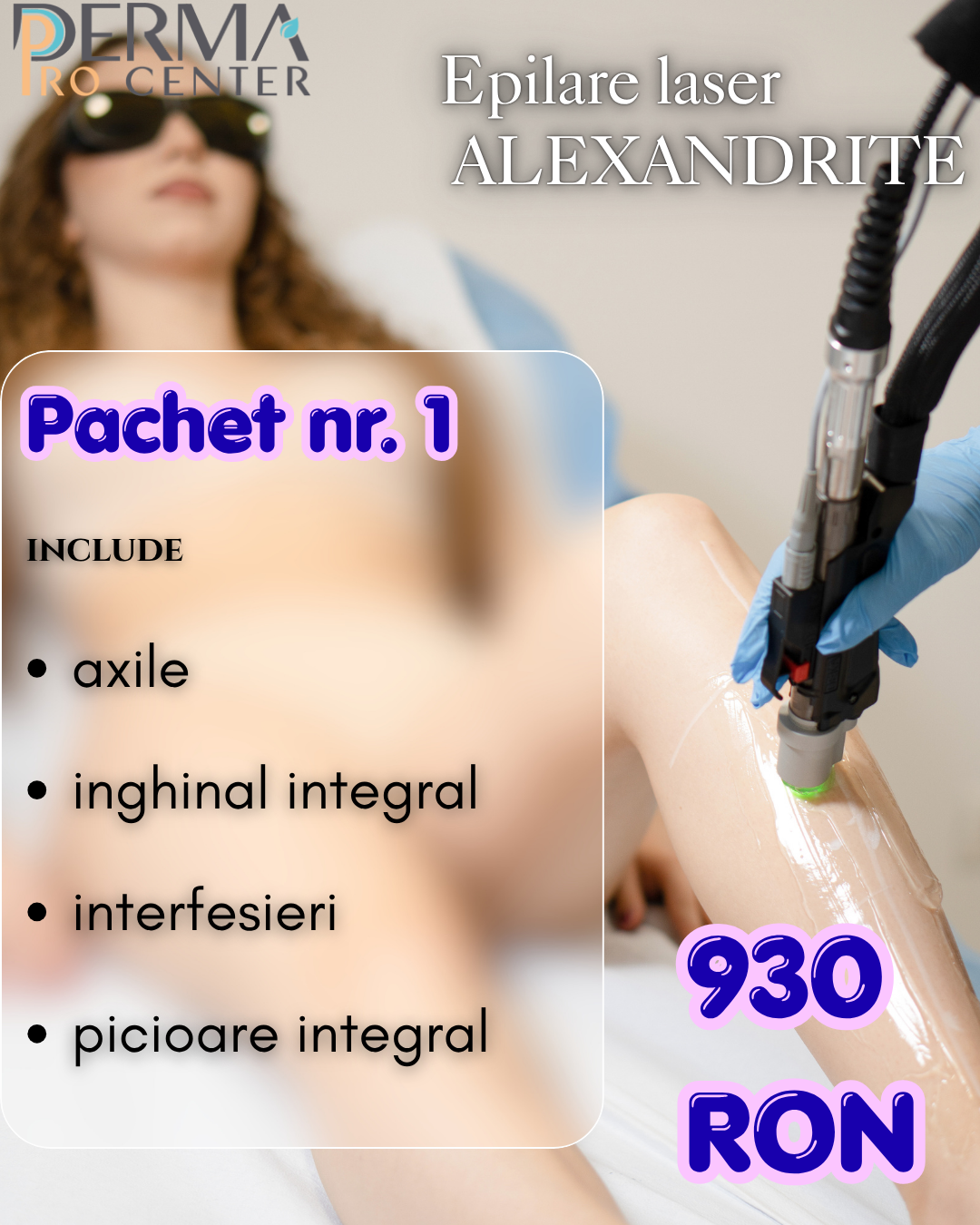 epilare laser Alexandrite