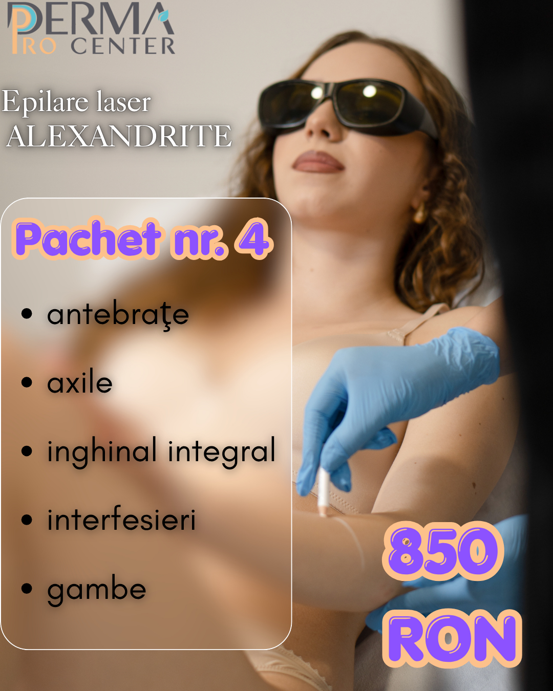 epilare laser Alexandrite